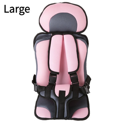 Baby Safety Seat – Portable Infant Car & Stroller Chair Pad Pink large