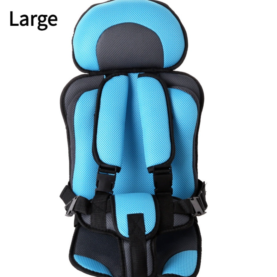 Baby Safety Seat – Portable Infant Car & Stroller Chair Pad Sky Blue large