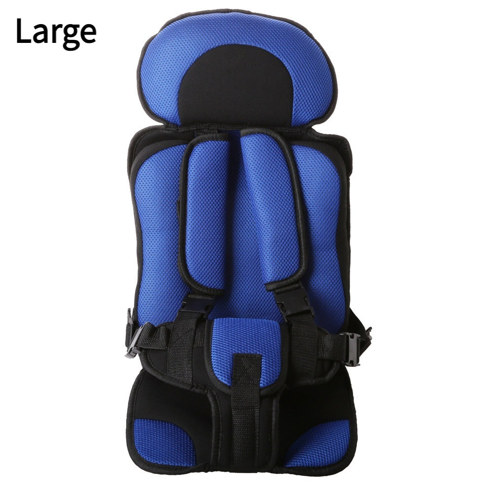 Baby Safety Seat – Portable Infant Car & Stroller Chair Pad Blue large