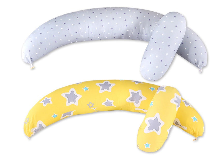 Breastfeeding Pillow – Moon-Shaped Maternity & Nursing Cushion