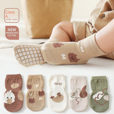 Baby Non-Slip Socks – Autumn & Winter Tube Socks